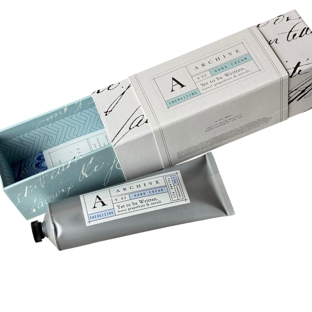 New Archive Yet to be Written Hand Cream in Box 4 oz